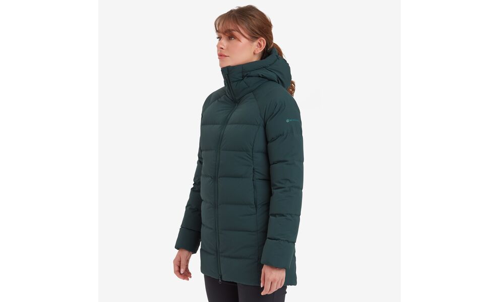 Пуховик жіночий Montane Tundra Hoodie - FTUNH (Deep Forest), Колір виробника: Deep Forest, Розмір: S/EU 38, зображення 4