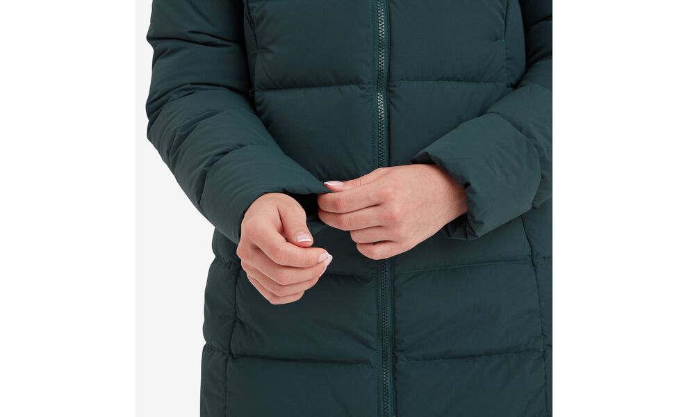 Пуховик жіночий Montane Tundra Hoodie - FTUNH (Deep Forest), Колір виробника: Deep Forest, Розмір: S/EU 38, зображення 9