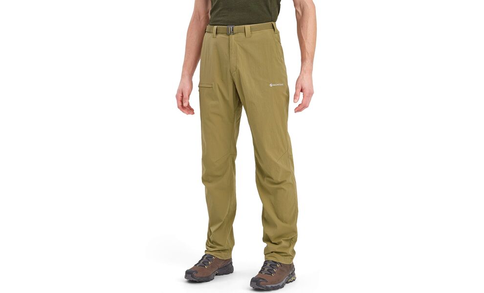 Штани чоловічі Montane Terra Lite - Long - MTLPL (Olive), Колір виробника: Olive, Тип довжини: Long, Розмір: XXL, зображення 3