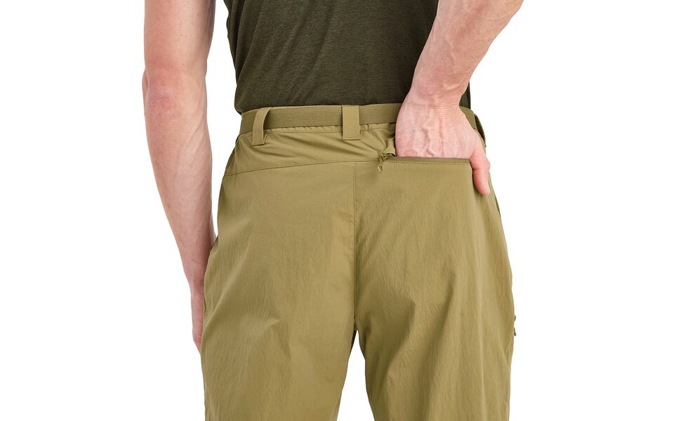 Штани чоловічі Montane Terra Lite - Regular - MTLPR (Olive), Колір виробника: Olive, Тип довжини: Regular, Розмір: L, зображення 8