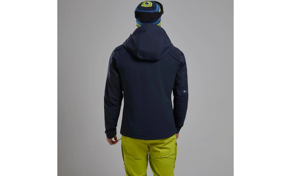 Штормівка чоловіча Montane Nordes Hoodie - MNORH (Eclipse Blue), Колір виробника: Eclipse Blue, Розмір: XL, зображення 4