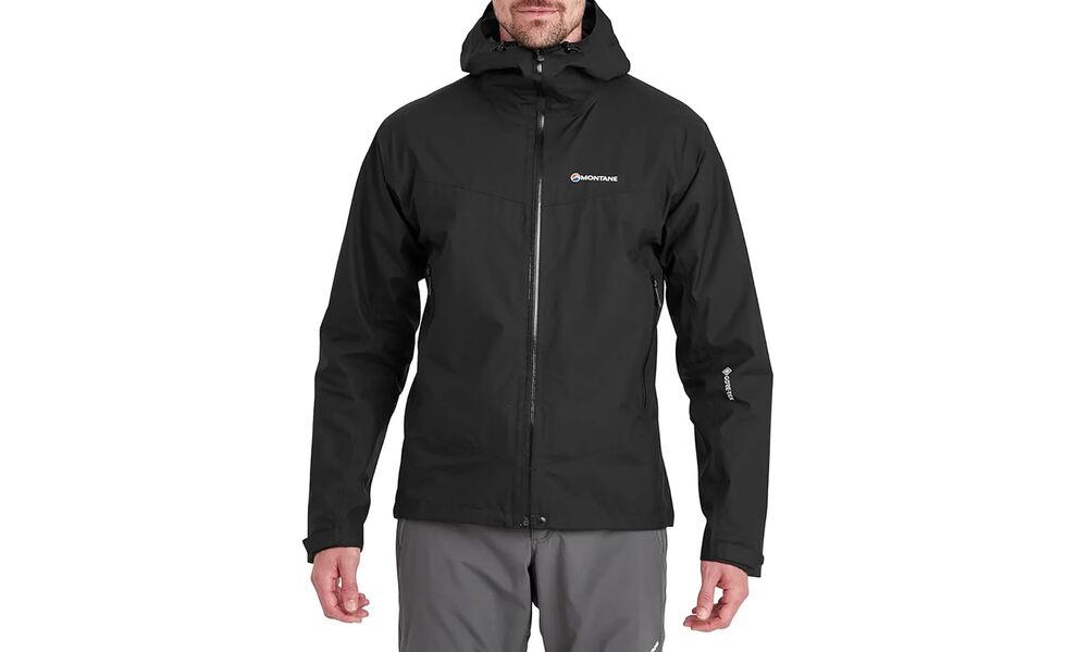 Штормівка чоловіча Montane Pac Plus - MPPLJ (Black), Колір виробника: Black, Розмір: S, зображення 2