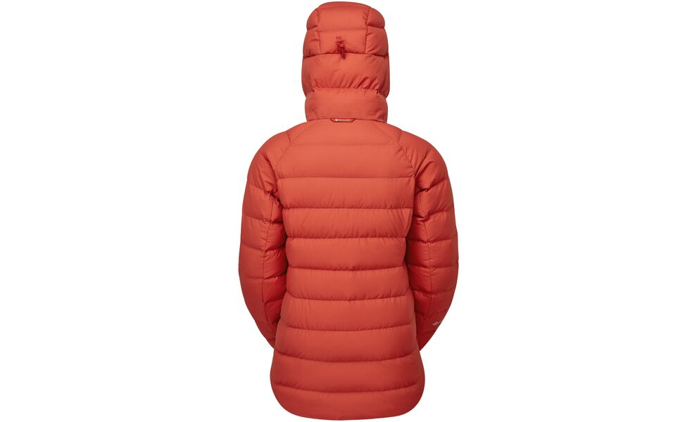 Куртка жіноча Montane Resolve XT Hoodie - FREXH (Saffron Red), Колір виробника: Saffron Red, Розмір: S/EU 38, зображення 2