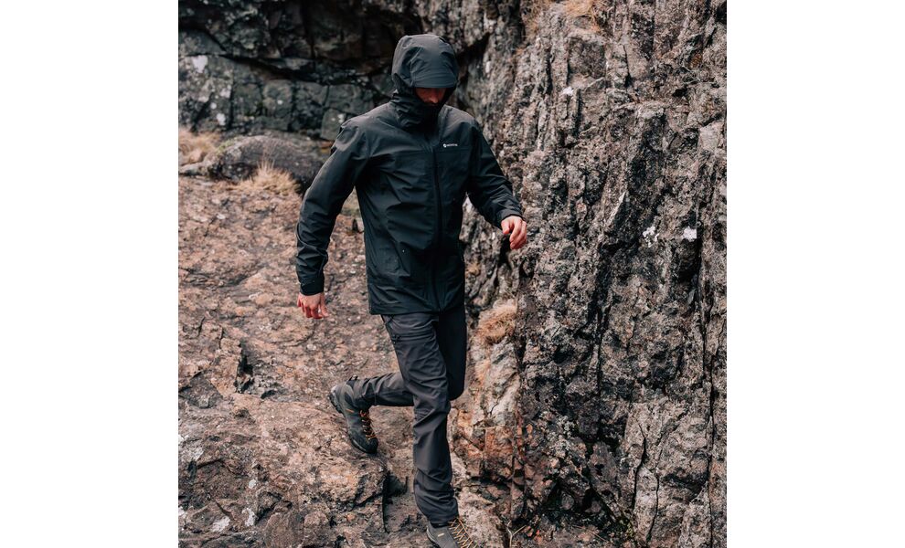 Штормівка чоловіча Montane Solution Jacket - MSOJA (Black), Колір виробника: Black, Розмір: XXL, зображення 10