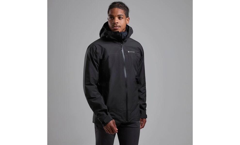 Штормівка чоловіча Montane Solution Jacket - MSOJA (Black), Колір виробника: Black, Розмір: XXL, зображення 2
