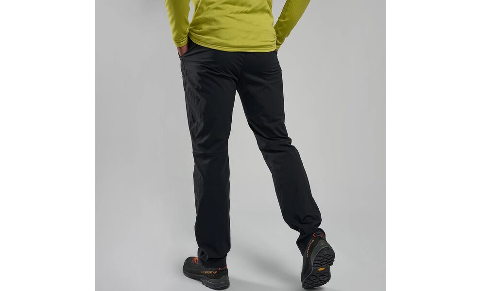 Штани чоловічі Montane Terra Lite - Regular - MTLPR (Black), Колір виробника: Black, Тип довжини: Regular, Розмір: S, зображення 6