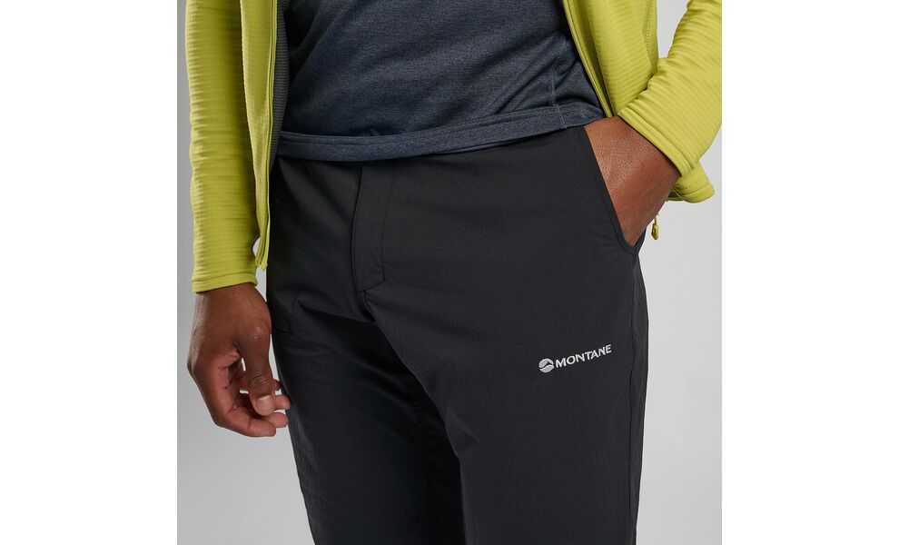 Штани чоловічі Montane Terra Lite - Regular - MTLPR (Black), Колір виробника: Black, Тип довжини: Regular, Розмір: XL, зображення 7