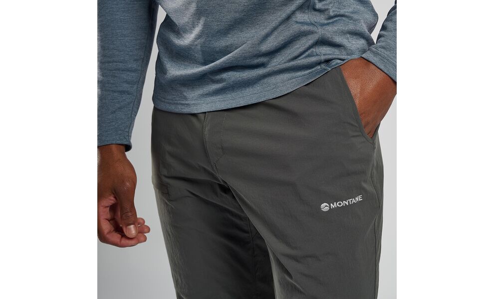 Штани чоловічі Montane Terra Lite - Regular - MTLPR (Slate), Колір виробника: Slate, Тип довжини: Regular, Розмір: L, зображення 7