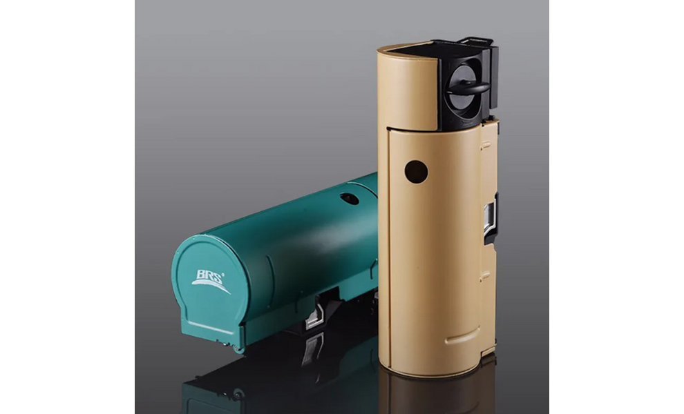 Туристичний газовий пальник BRS-99 (Khaki) під цанговий балон, Колір: Khaki, зображення 11