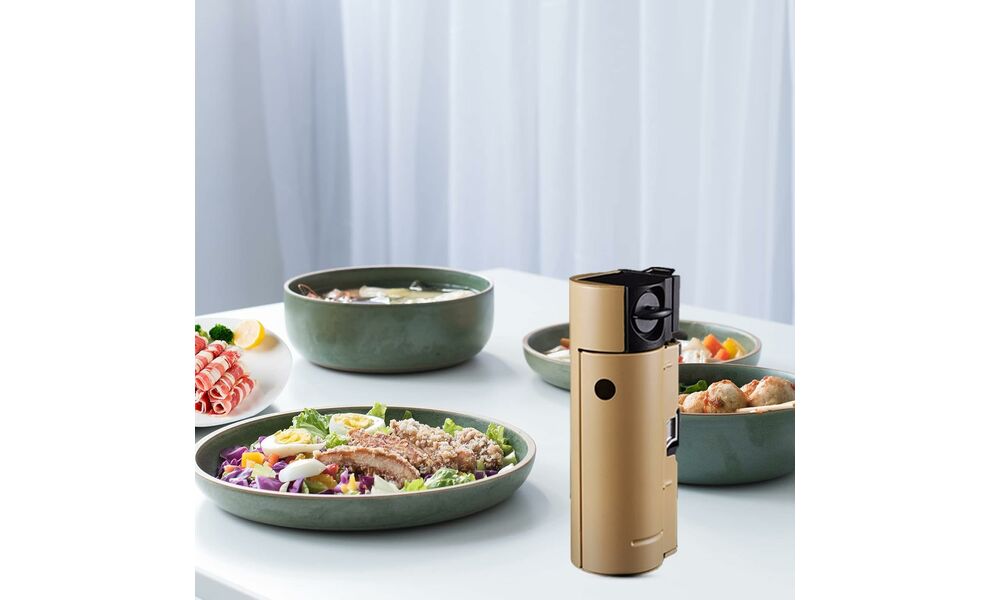 Туристичний газовий пальник BRS-99 (Khaki) під цанговий балон, Колір: Khaki, зображення 10