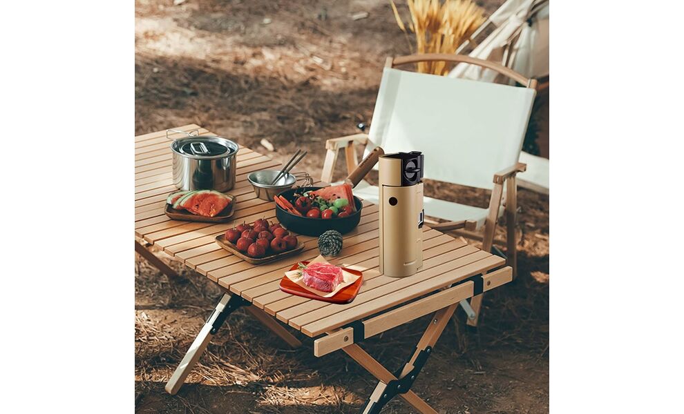 Туристичний газовий пальник BRS-99 (Khaki) під цанговий балон, Колір: Khaki, зображення 9