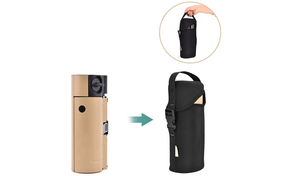 Туристичний газовий пальник BRS-99 (Khaki) під цанговий балон, Колір: Khaki, зображення 8