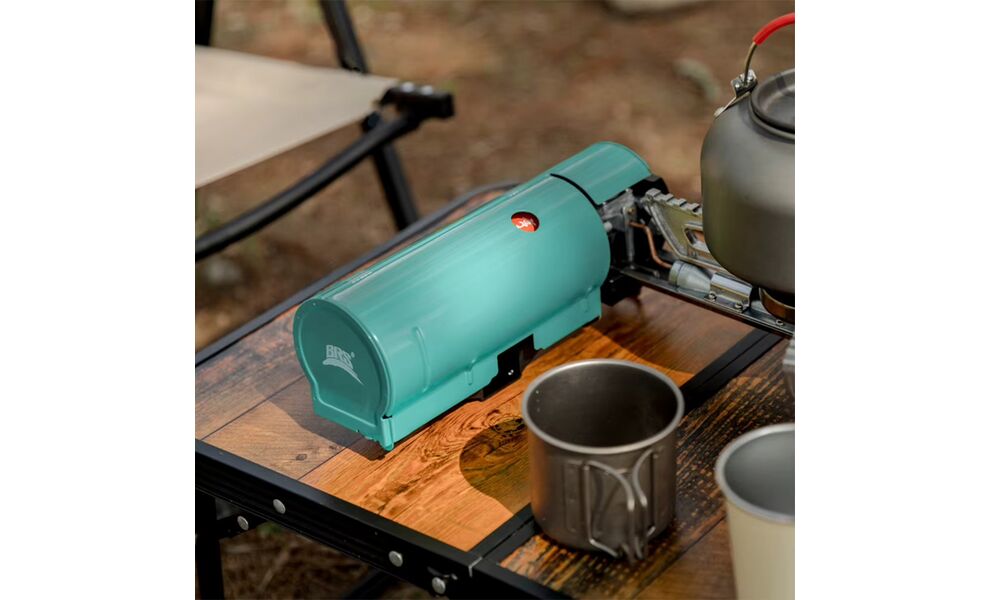Туристичний газовий пальник BRS-99 (Mars Green) під цанговий балон, Колір: Mars Green, зображення 16