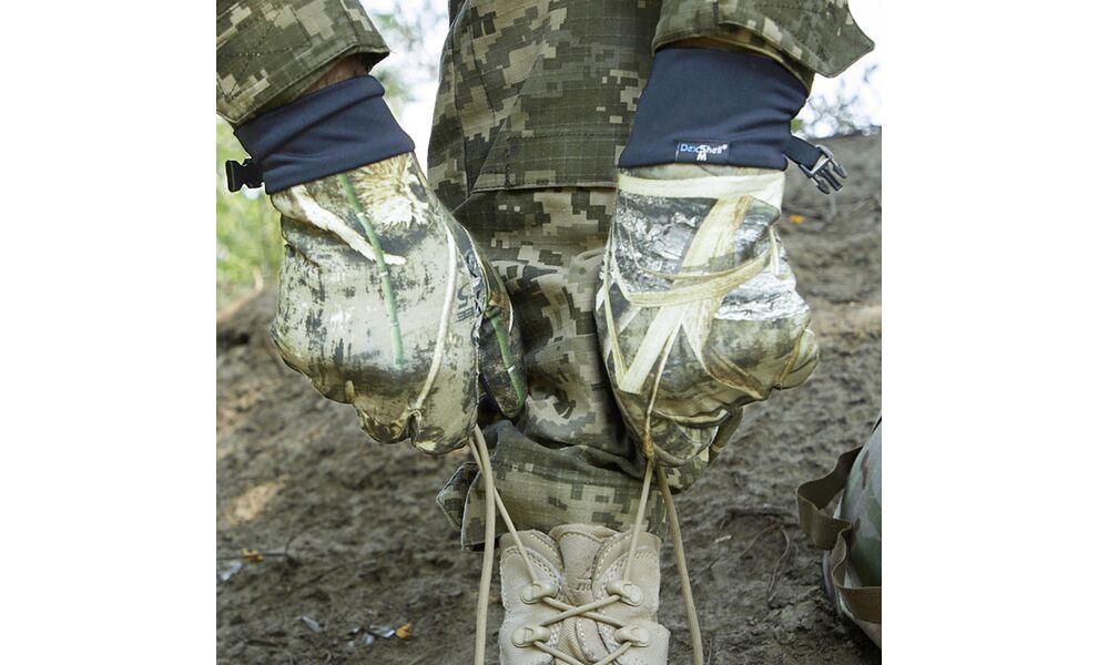 Рукавички унісекс DexShell StretchFit (Camouflage), Колір виробника: Camouflage, Розмір: S, зображення 3