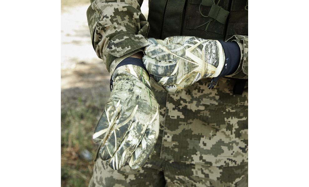 Рукавички унісекс DexShell StretchFit (Camouflage), Колір виробника: Camouflage, Розмір: S, зображення 2