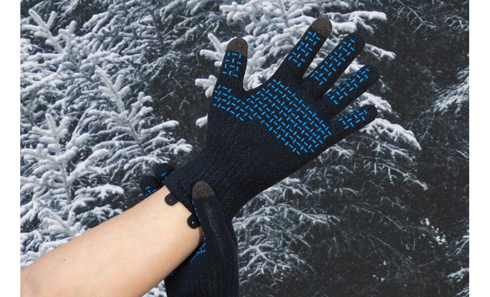 Рукавички унісекс DexShell ThermFit 3.0 (Heather Blue), Колір виробника: Heather Blue, Розмір: L, зображення 2