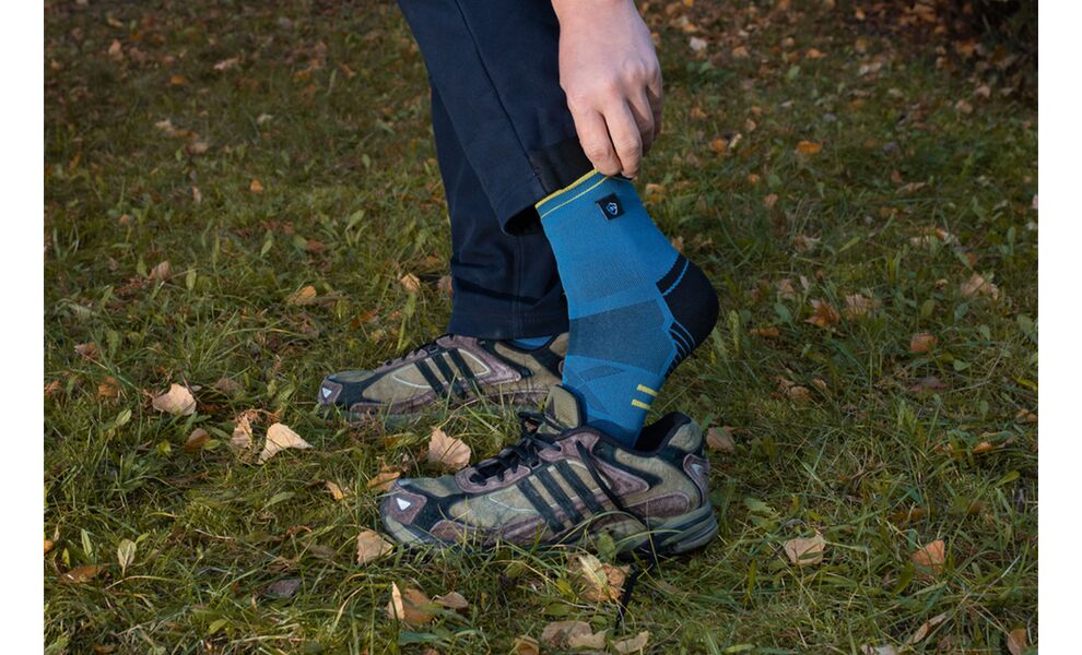 Бігові водонепроникні шкарпетки Dexshell Running Lite 2.0 (Blue), Колір: Blue, Розмір: S (EU 36-38), зображення 4