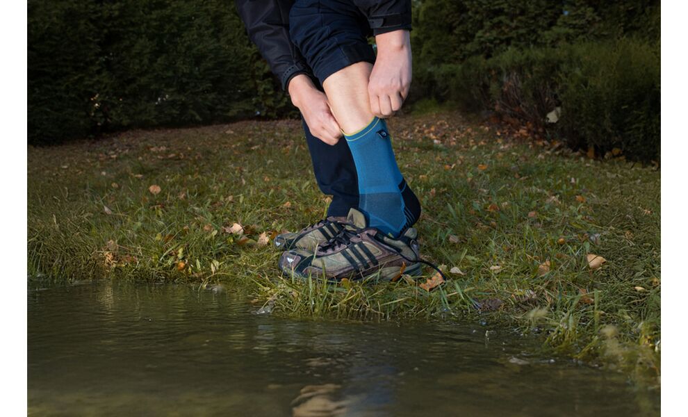 Бігові водонепроникні шкарпетки Dexshell Running Lite 2.0 (Blue), Колір: Blue, Розмір: S (EU 36-38), зображення 5