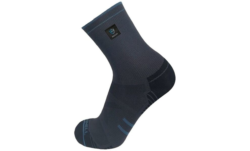 Бігові водонепроникні шкарпетки Dexshell Running Lite 2.0 (Grey), Колір: Grey, Розмір: XL (EU 47-49), зображення 2