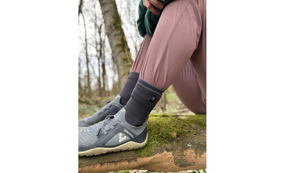 Бігові водонепроникні шкарпетки Dexshell Running Lite 2.0 (Grey), Колір: Grey, Розмір: S (EU 36-38), зображення 3