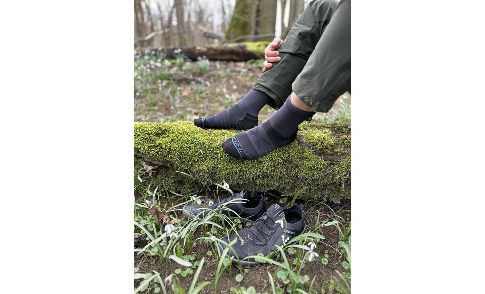 Бігові водонепроникні шкарпетки Dexshell Running Lite 2.0 (Grey), Колір: Grey, Розмір: S (EU 36-38), зображення 6