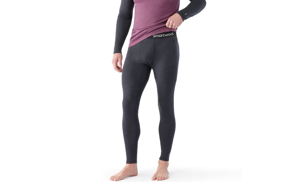 Термоштани чоловічі SmartWool Classic Termal Merino 250 Baselayer - SW016362 (010/Charcoal Heather), Колір виробника: 010/Charcoal Heather, Розмір виробника: M, зображення 2
