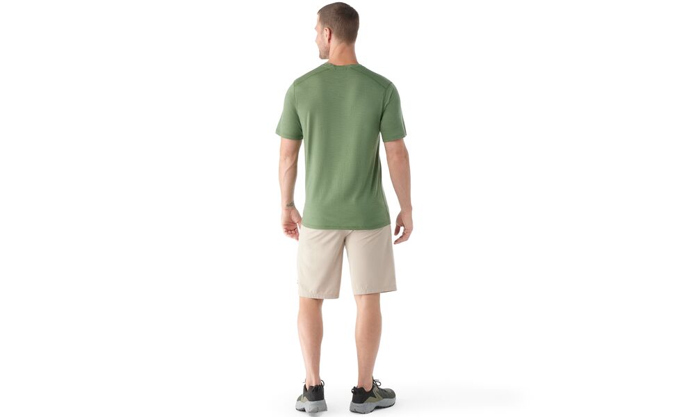 Термофутболка чоловіча SmartWool Merino Short Sleeve - SW016948 (N06/Fern Green), Колір виробника: N06/Fern Green, Розмір виробника: M, зображення 3