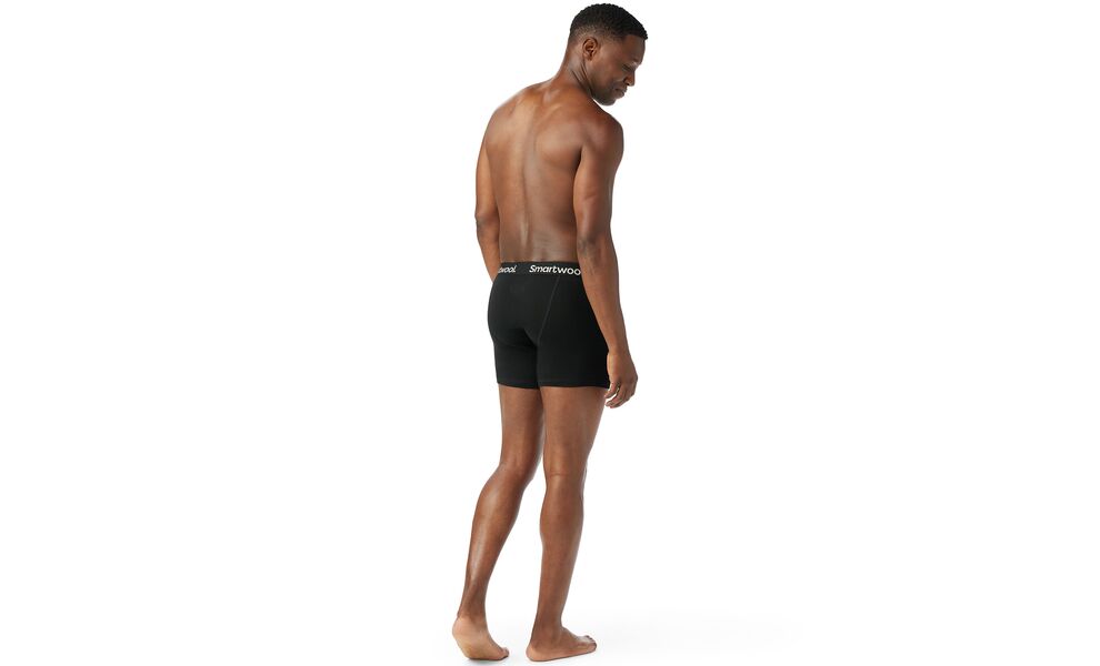 Термотруси чоловічі SmartWool Merino Boxer Brief - SW016998 (001/Black), Колір виробника: 001/Black, Розмір: S, зображення 3
