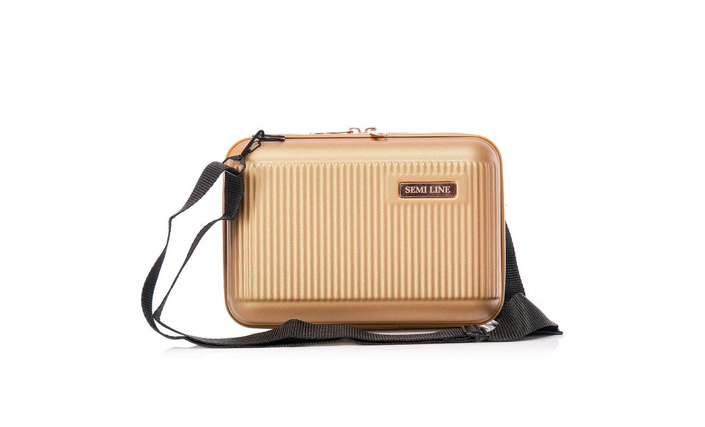 Бьюті-кейс Semi Line 4.5 T566 (Gold), 4,5 л, Об'єм: 4,5, Колір виробника: Gold, зображення 2