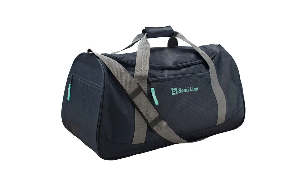 Сумка Semi Line A3043 (Navy/Grey), 40 л, Об'єм: 40, Колір виробника: Navy/Grey, зображення 2