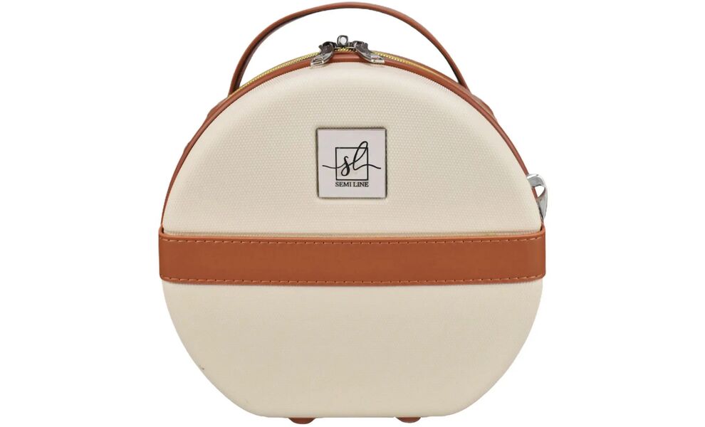 Бьюті-кейс Semi Line 5 T567 (Ecru/Brown), 5 л, Об'єм: 5, Колір виробника: Ecru/Brown, зображення 2