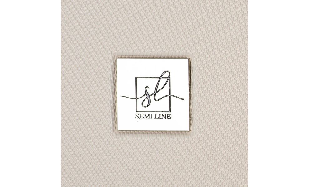 Бьюті-кейс Semi Line 5 T567 (Ecru/Brown), 5 л, Об'єм: 5, Колір виробника: Ecru/Brown, зображення 7