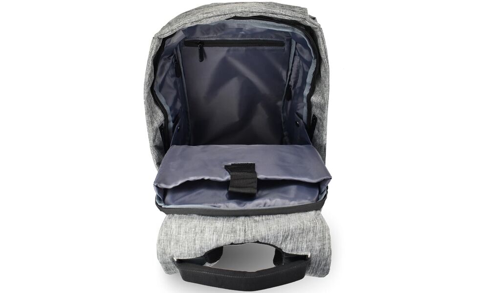 Рюкзак Semi Line 8387 (Grey/Black), 17 л, Об'єм: 17, Колір виробника: Grey/Black, зображення 4