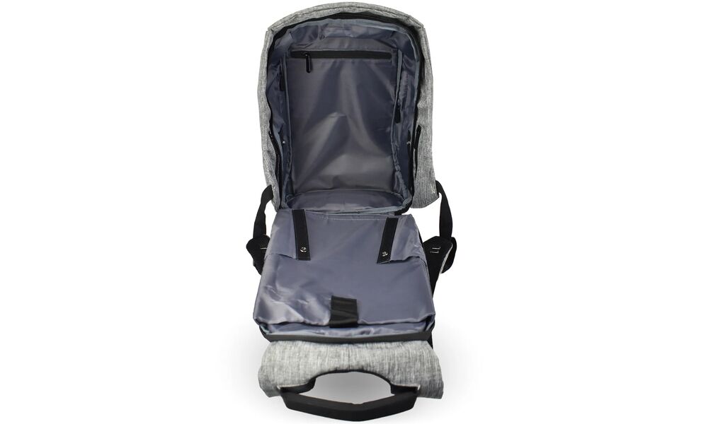 Рюкзак Semi Line 8387 (Grey/Black), 17 л, Об'єм: 17, Колір виробника: Grey/Black, зображення 5