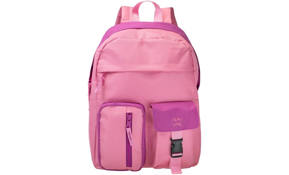 Рюкзак Semi Line J4918 (Pink/Rose), 28 л, Об'єм: 28, Колір виробника: Pink/Rose, зображення 2