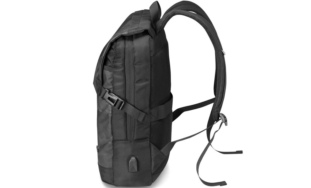 Рюкзак Semi Line USB L2007 (Black), 15 л, Об'єм: 15, Колір виробника: Black, зображення 4