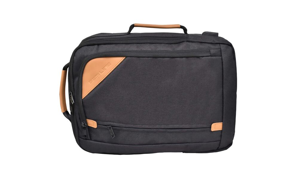 Сумка-рюкзак Semi Line USB L2008 (Black), 16 л, Об'єм: 16, Колір виробника: Black, зображення 5