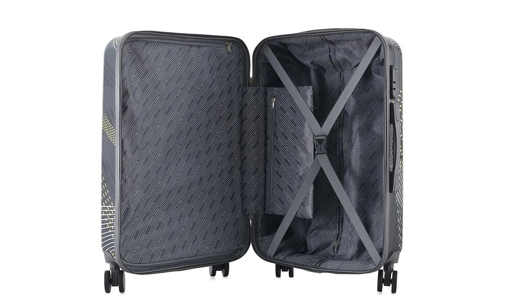 Валіза Semi Line 24" T565 - M (Back Pattern), 67 л, Об'єм: 67, Колір виробника: Back Pattern, зображення 4