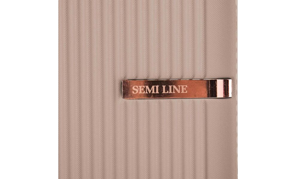Валіза Semi Line 28" T566 - L (Champagne), 93 л, Об'єм: 93, Колір виробника: Champagne, зображення 7