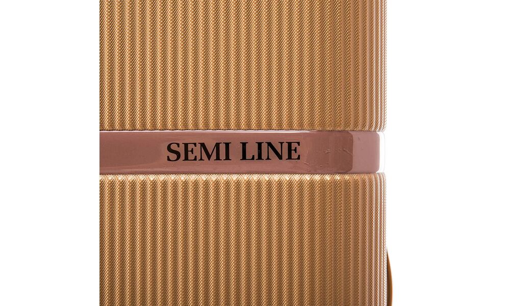 Валіза Semi Line 20" T566 - S (Gold), 38 л, Об'єм: 38, Колір виробника: Gold, зображення 7
