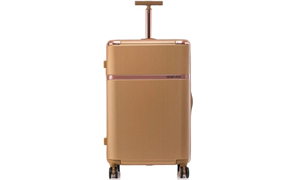 Валіза Semi Line 28" T566 - L (Gold), 93 л, Об'єм: 93, Колір виробника: Gold, зображення 2