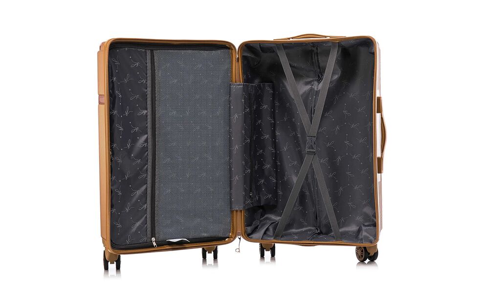 Валіза Semi Line 24" T566 - M (Gold), 60 л, Об'єм: 60, Колір виробника: Gold, зображення 4