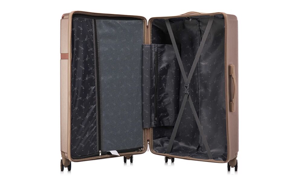 Валіза Semi Line 28" L T5668-4 (Champagne), 93 л, Об'єм: 93, Колір виробника: Champagne, зображення 4