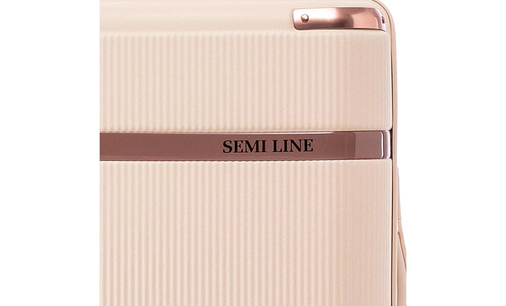 Валіза Semi Line 28" T566 - L (Ecru), 93 л, Об'єм: 93, Колір виробника: Ecru, зображення 7
