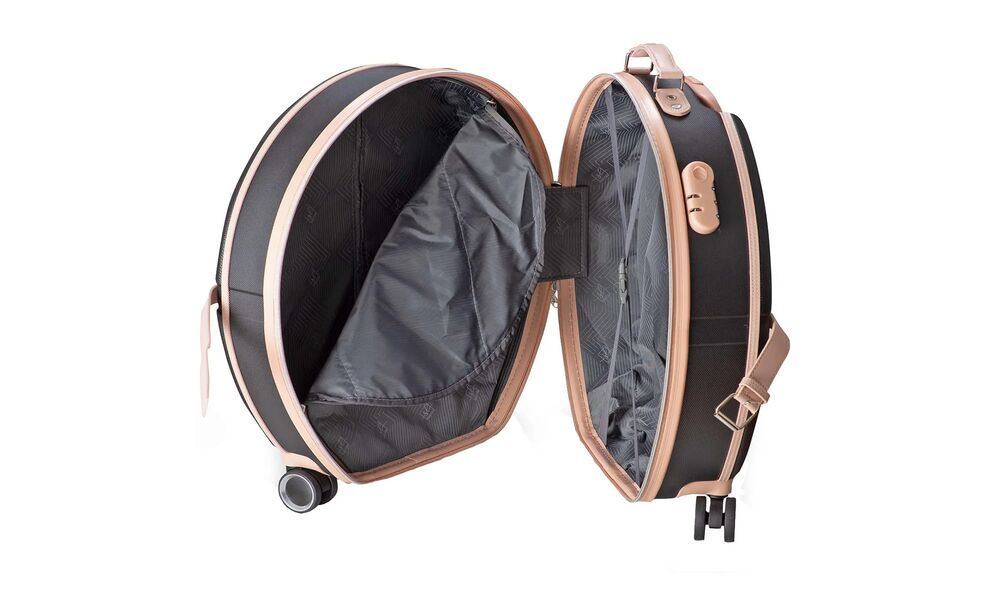 Валіза Semi Line 24" T567 - M (Black/Pink Cream), 49 л, Об'єм: 49, Колір виробника: Black/Pink Cream, зображення 4