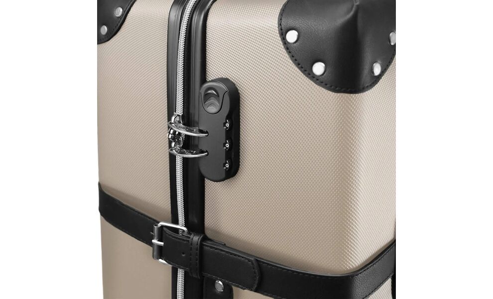 Валіза Semi Line 28" T567 - L (Champagne/Black), 96,5 л, Об'єм: 96,5, Колір виробника: Champagne/Black, зображення 7