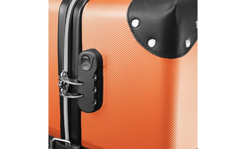 Валіза Semi Line 28" T567 - L (Orange/Black), 96,5 л, Об'єм: 96,5, Колір виробника: Orange/Black, зображення 7