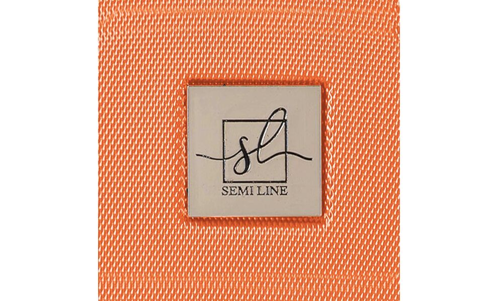 Валіза Semi Line 24" T567 - M (Orange/Black), 49 л, Об'єм: 49, Колір виробника: Orange/Black, зображення 8