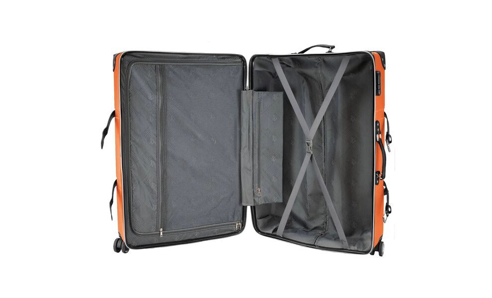 Валіза Semi Line 28" T567 - L (Orange/Black), 96,5 л, Об'єм: 96,5, Колір виробника: Orange/Black, зображення 4