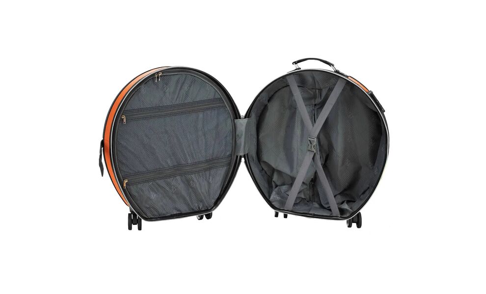 Валіза Semi Line 24" T567 - M (Orange/Black), 49 л, Об'єм: 49, Колір виробника: Orange/Black, зображення 4